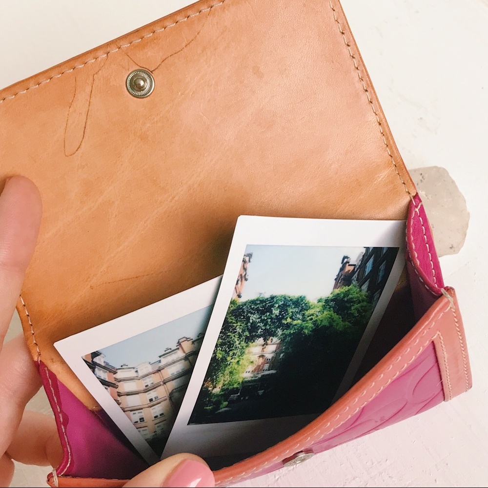COACH Polaroid wallet